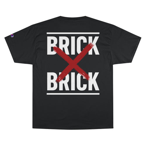 KASSLE BRICK X BRICK T-Shirt — Minimalist Black Tee